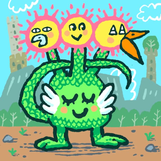 Python Mercurius — a Folk NFT creature