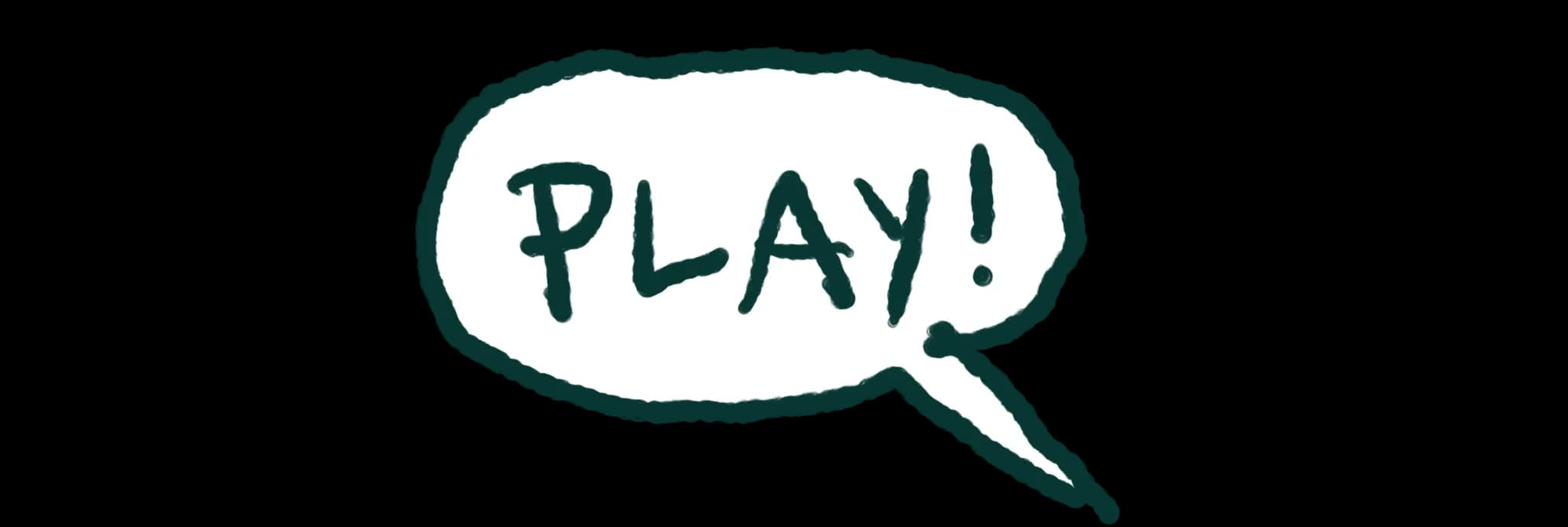 Play FOLK - speech balloon calling you to play